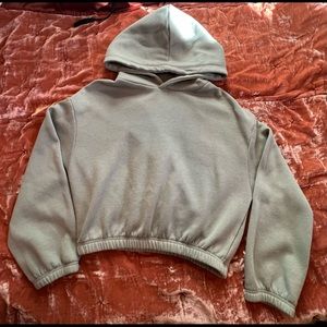 Zara cropped hoodie